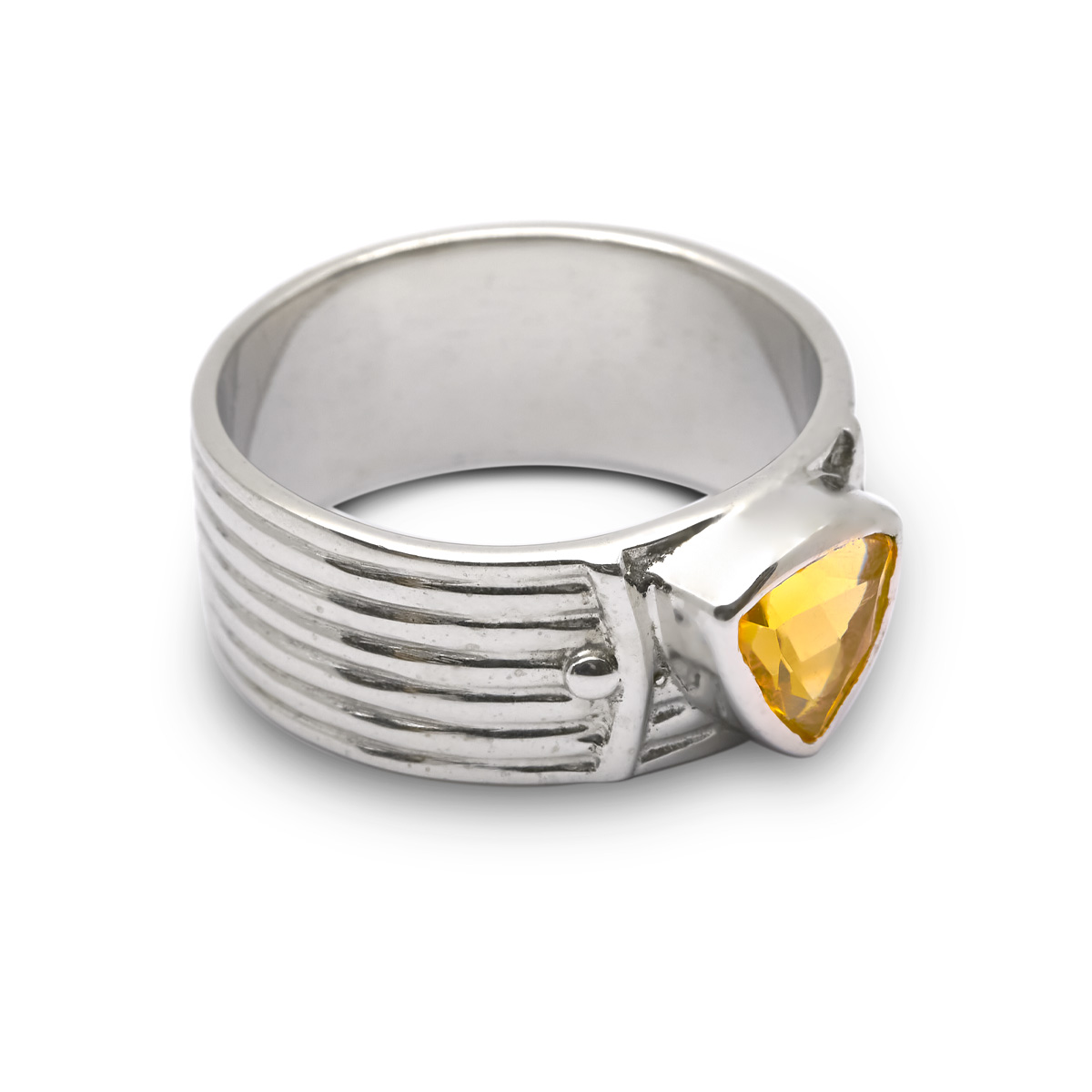 Bague citrine argent Vina